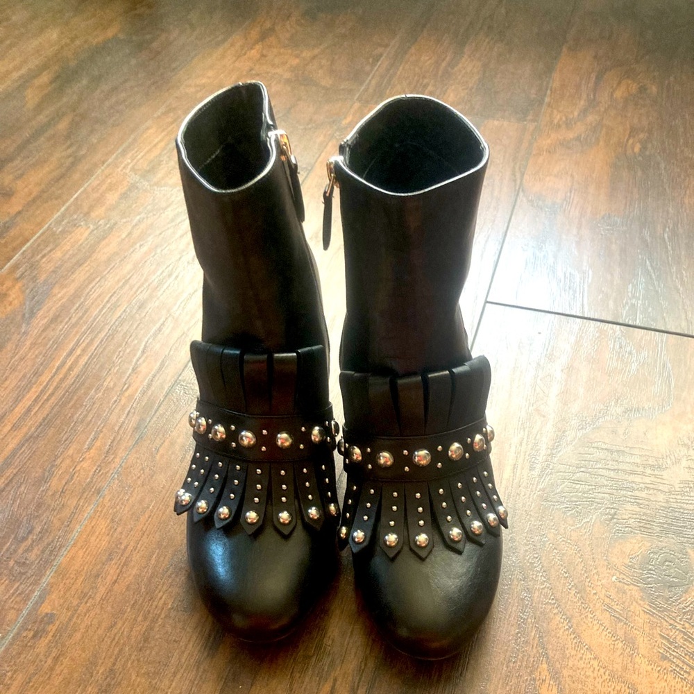 Studded boots